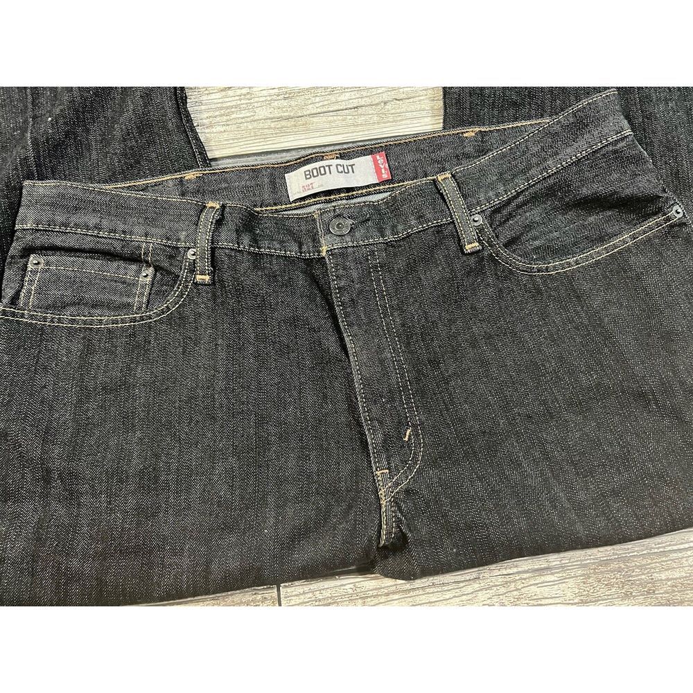 Levi's Blue Bootcut Jeans Classic Comfort